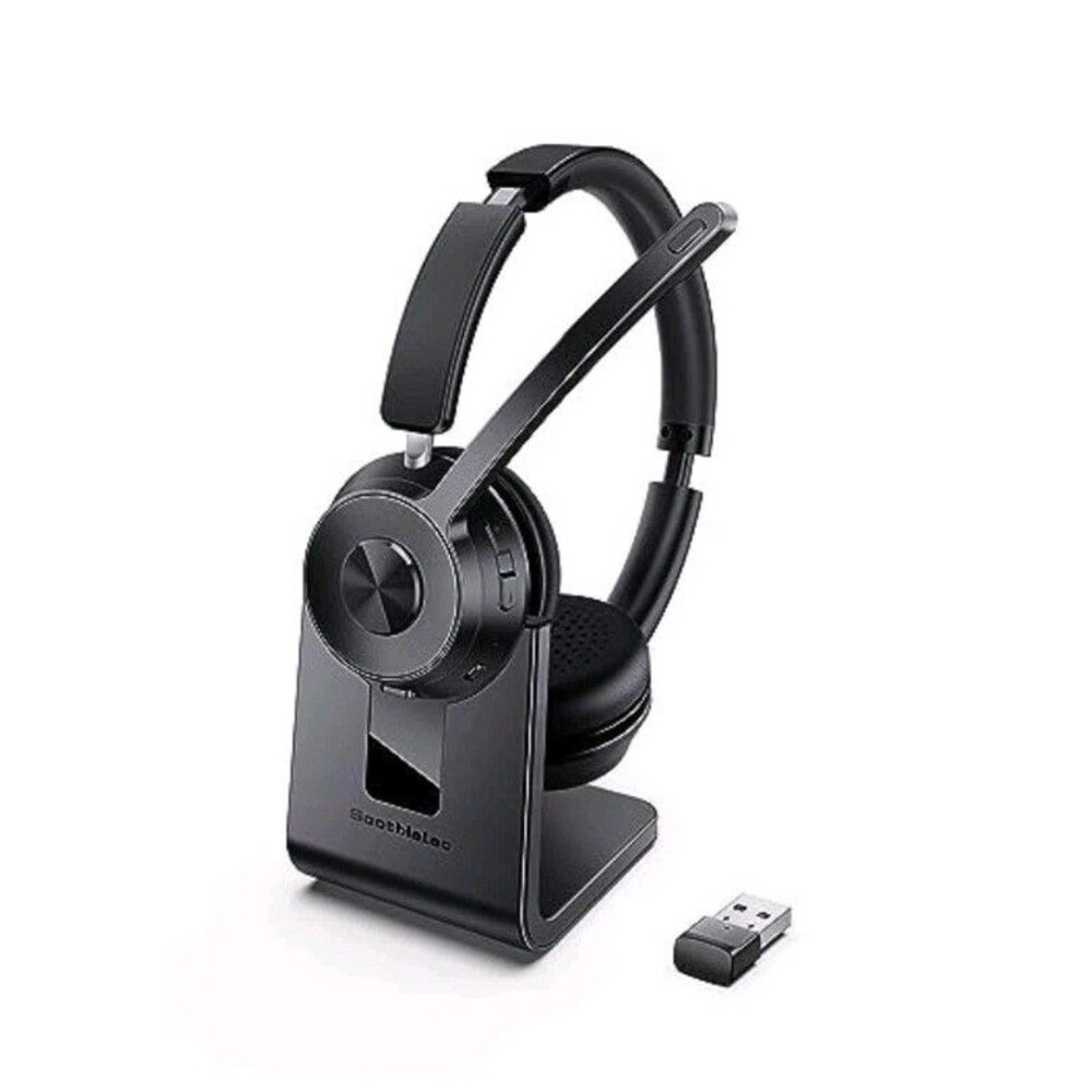 Soothielec Bluetooth USB Wireless Headset V5.3 Model KH53 Noise Canceling